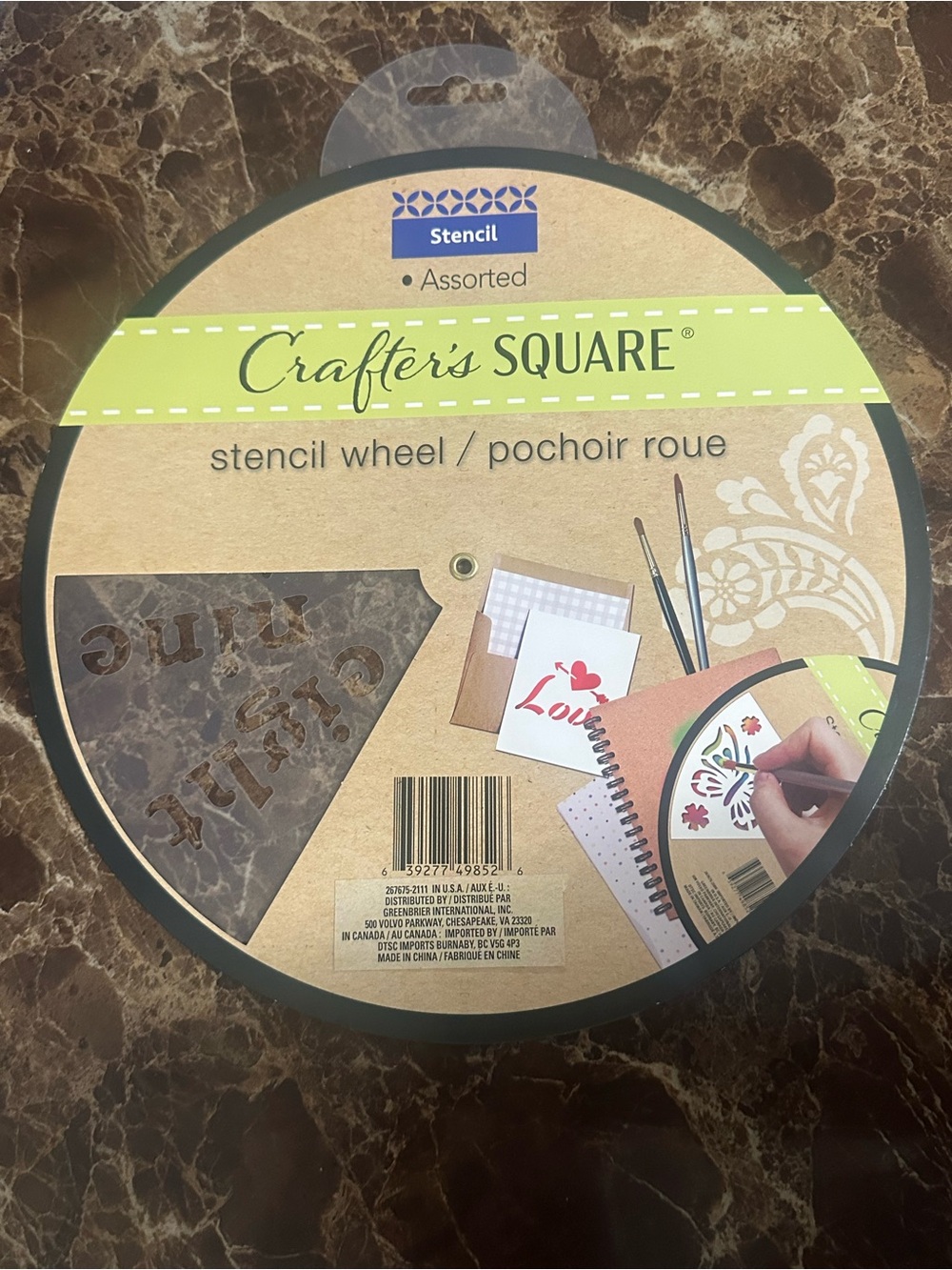Stencil Wheels - Assorted-Bundle of 6